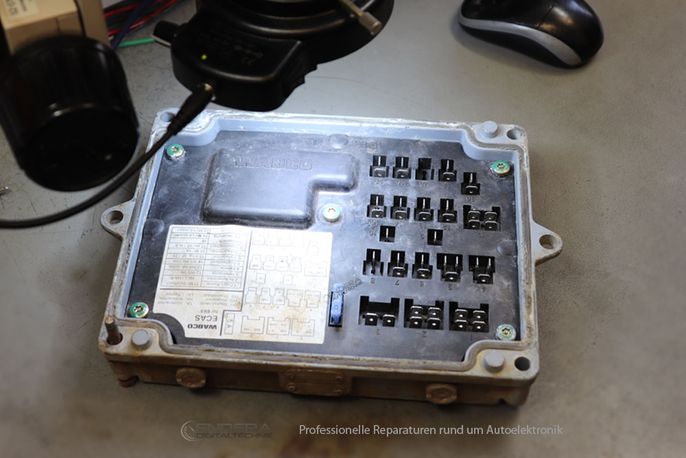 Wabco ECAS Steuergerät Reparatur Schmitz Cargobull